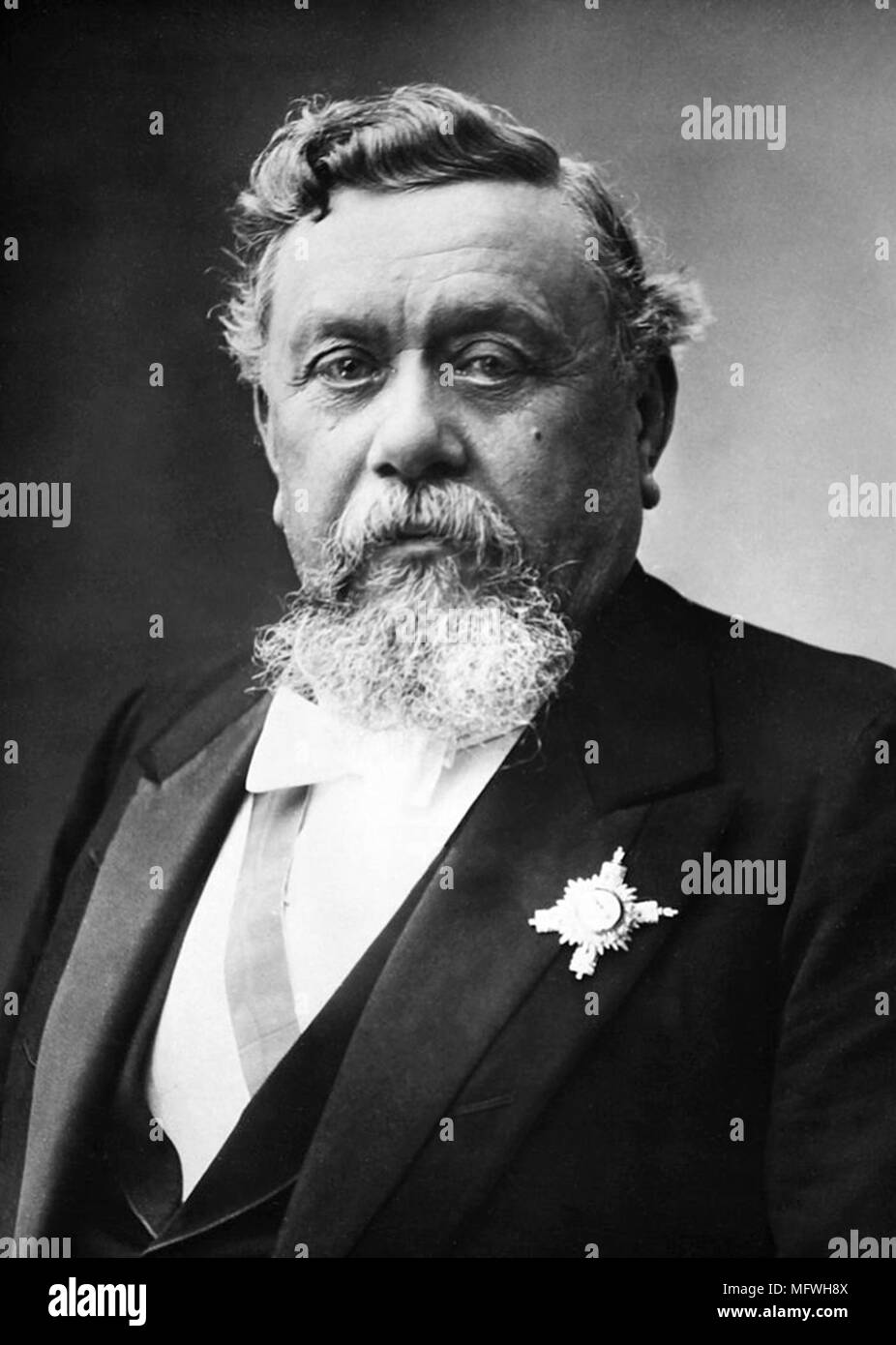 Clément Armand Fallières (1841 – 1931) French statesman, President of France from 1906 to 1913. Stock Photo