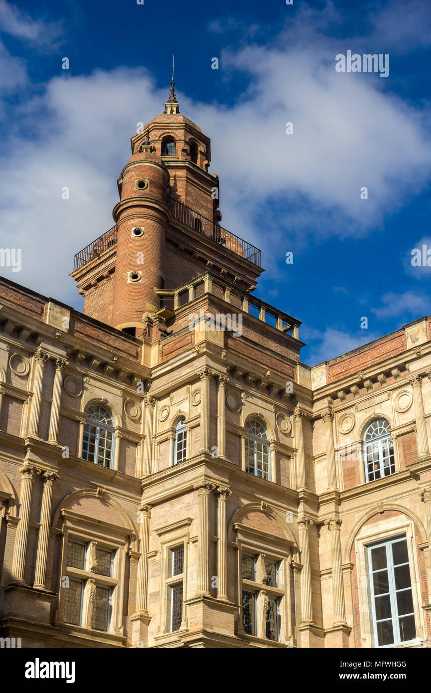 Hotel d'Assezat in Toulouse - France Stock Photo