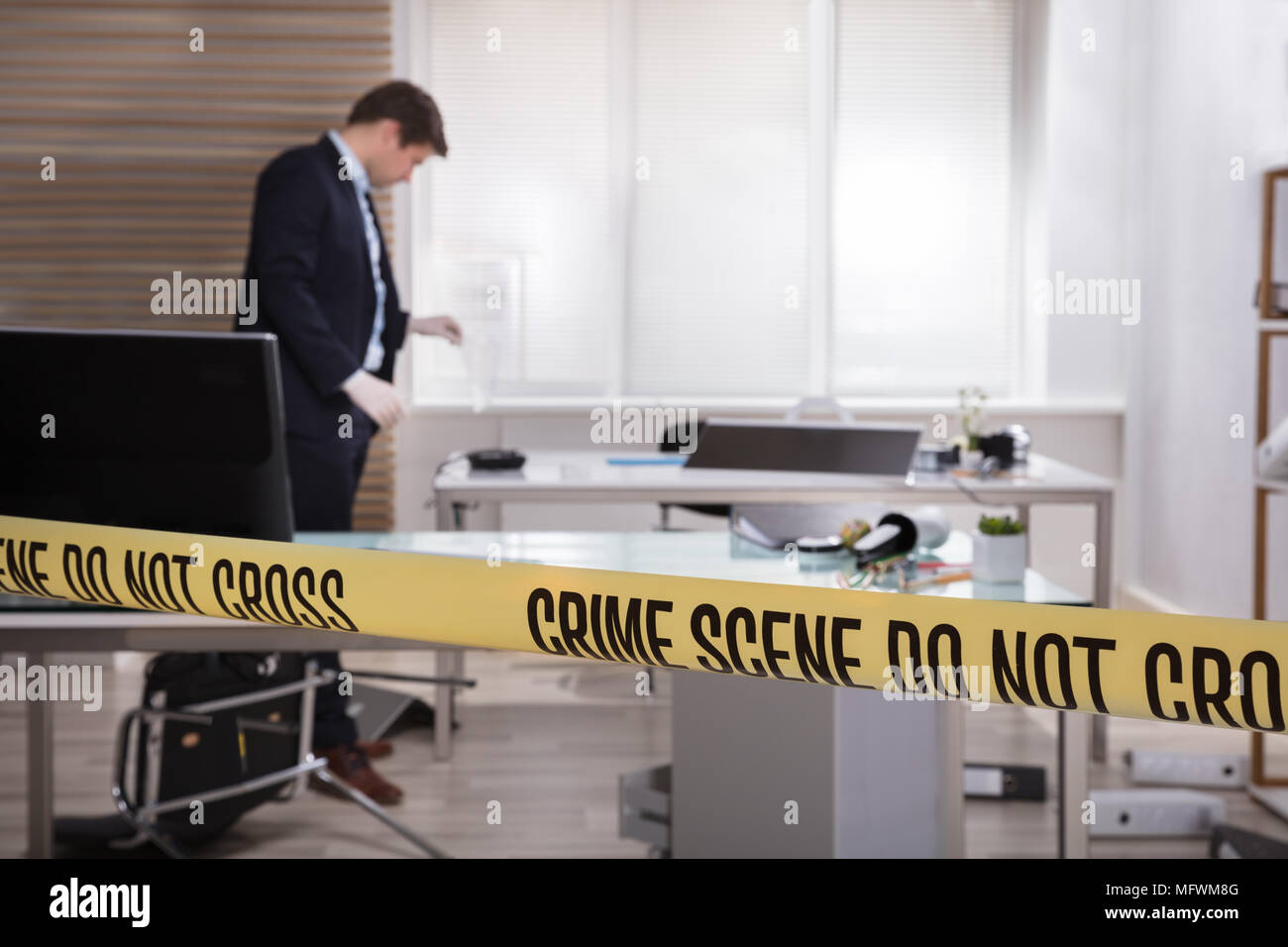 Crime scene investigator hires stock photography and images Alamy