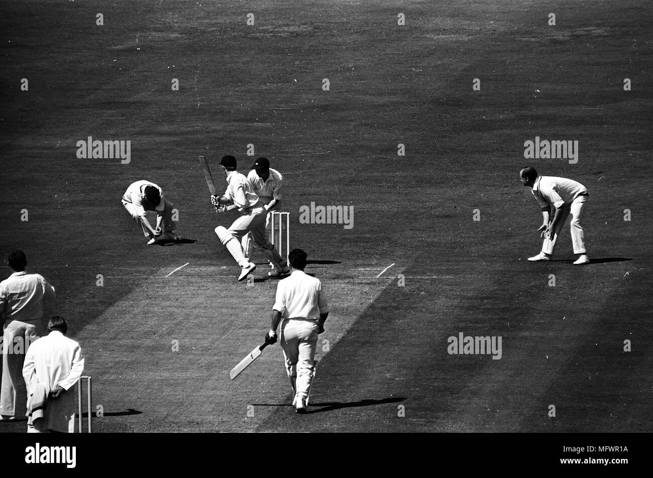 Yorkshire v Lancs May 1966 Stock Photo