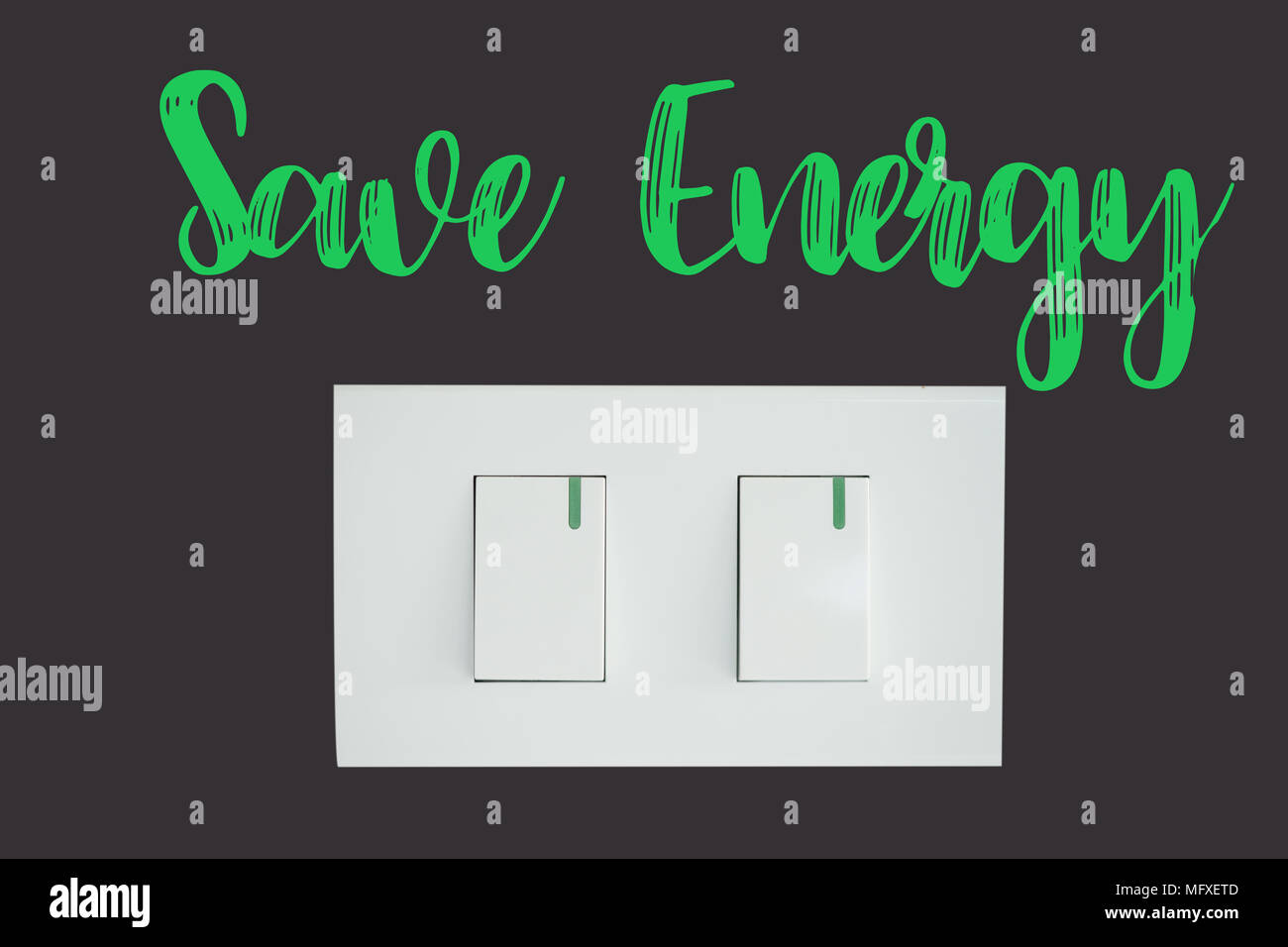 save energy concept.save the earth save the world.Energy saving.go green save money. Stock Photo