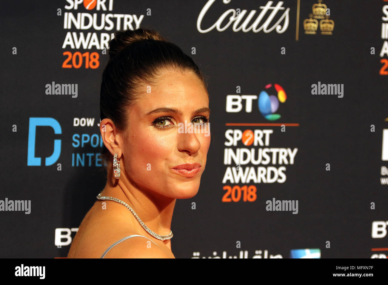 Johanna Konta, BT Sport Industry Awards, Battersea Evolution, London UK