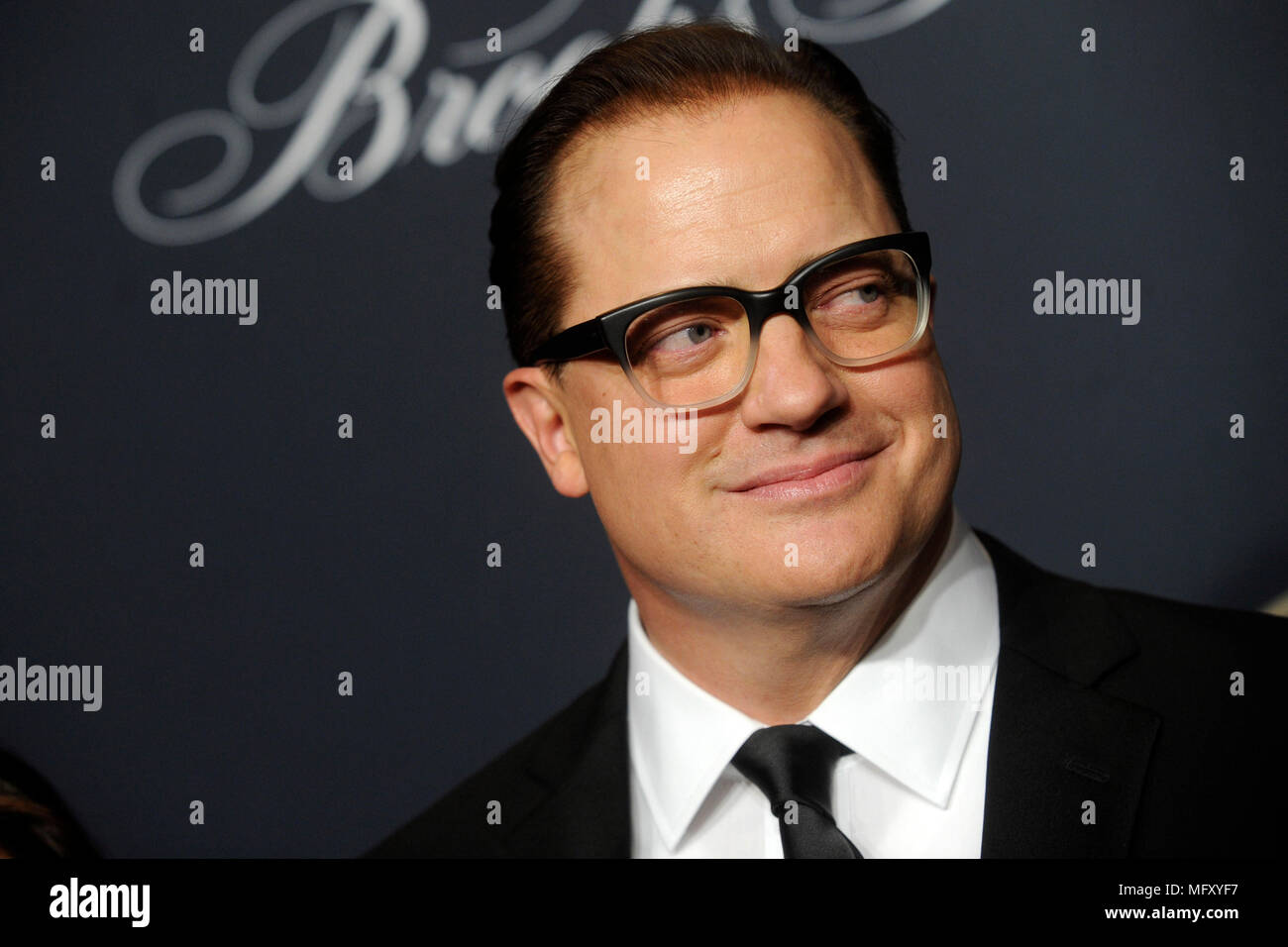 New York, USA. 25th Apr, 2018. Brendan Fraser at the Brooks Brothers Bicentennial Celebration Event at the Jazz at Lincoln Center. New York, 25.04.2018 | usage worldwide Credit: dpa/Alamy Live News Stock Photo
