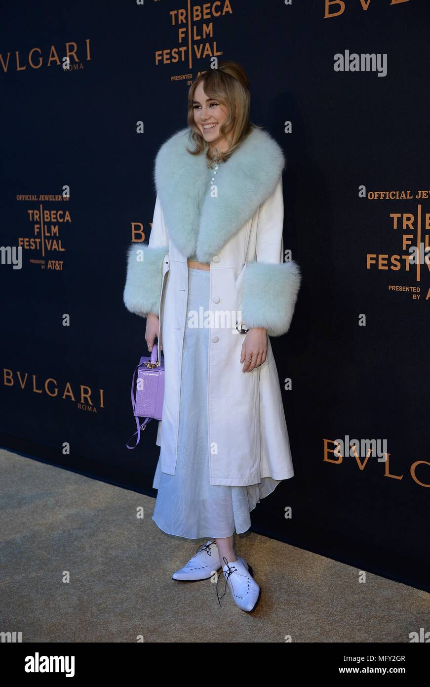New York, NY, USA. 26th Apr, 2018. Suki Waterhouse at arrivals for
