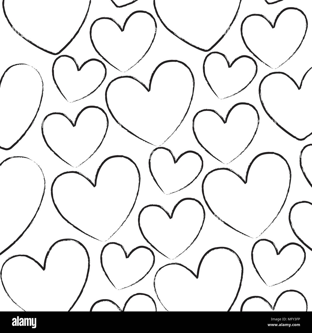 Valentine Background Black And White Stock Photos Images Alamy