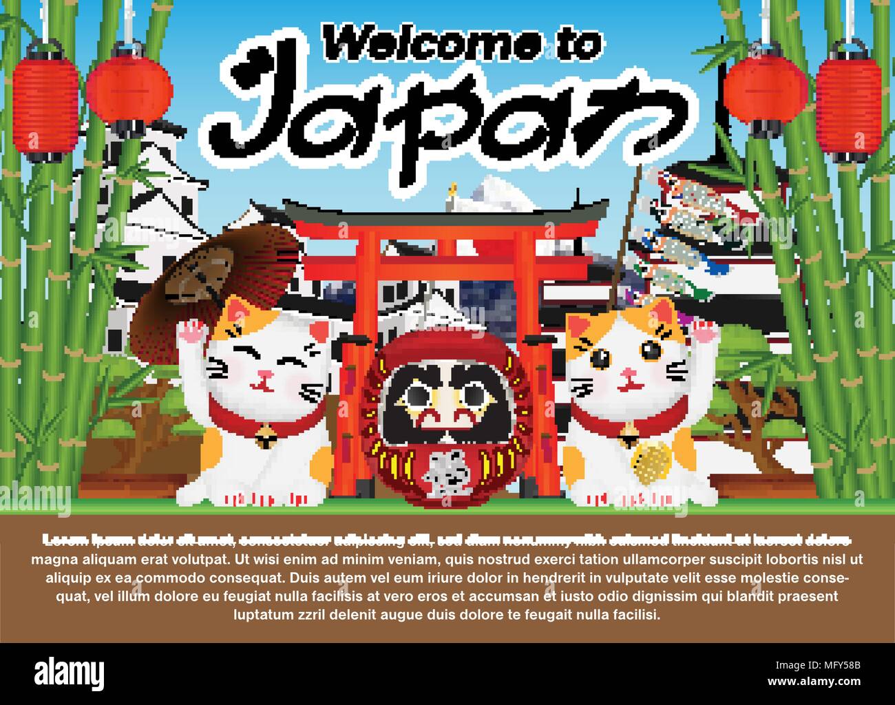 Asian doll Stock Vector Images Alamy