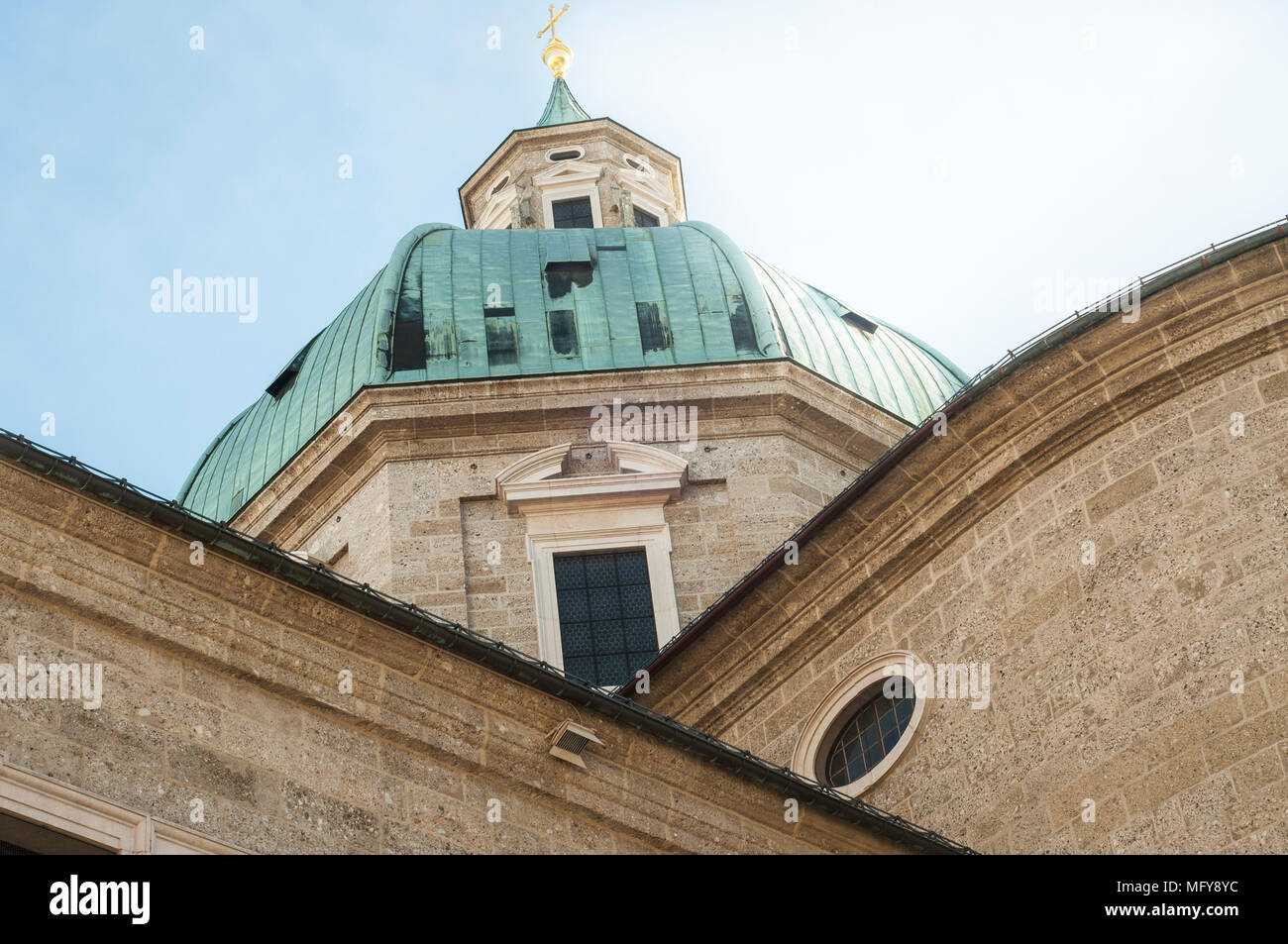 it's dom of church in Austria. Stock Photo