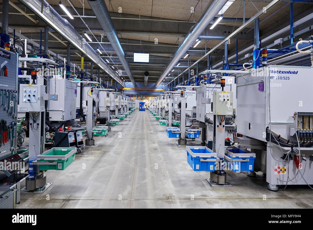 LEGO production factory in Billund Stock Photo