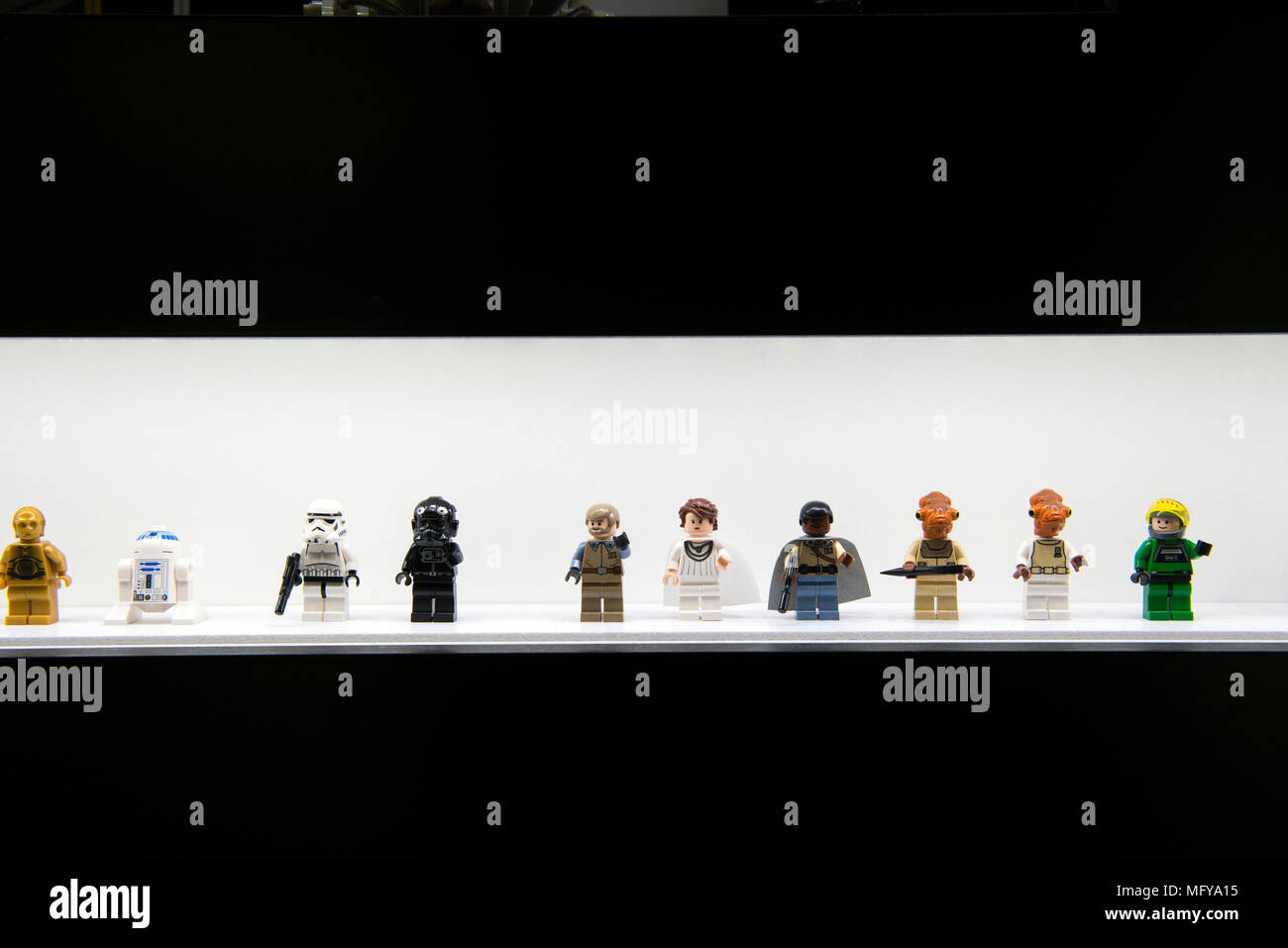 LEGO House Stock Photo