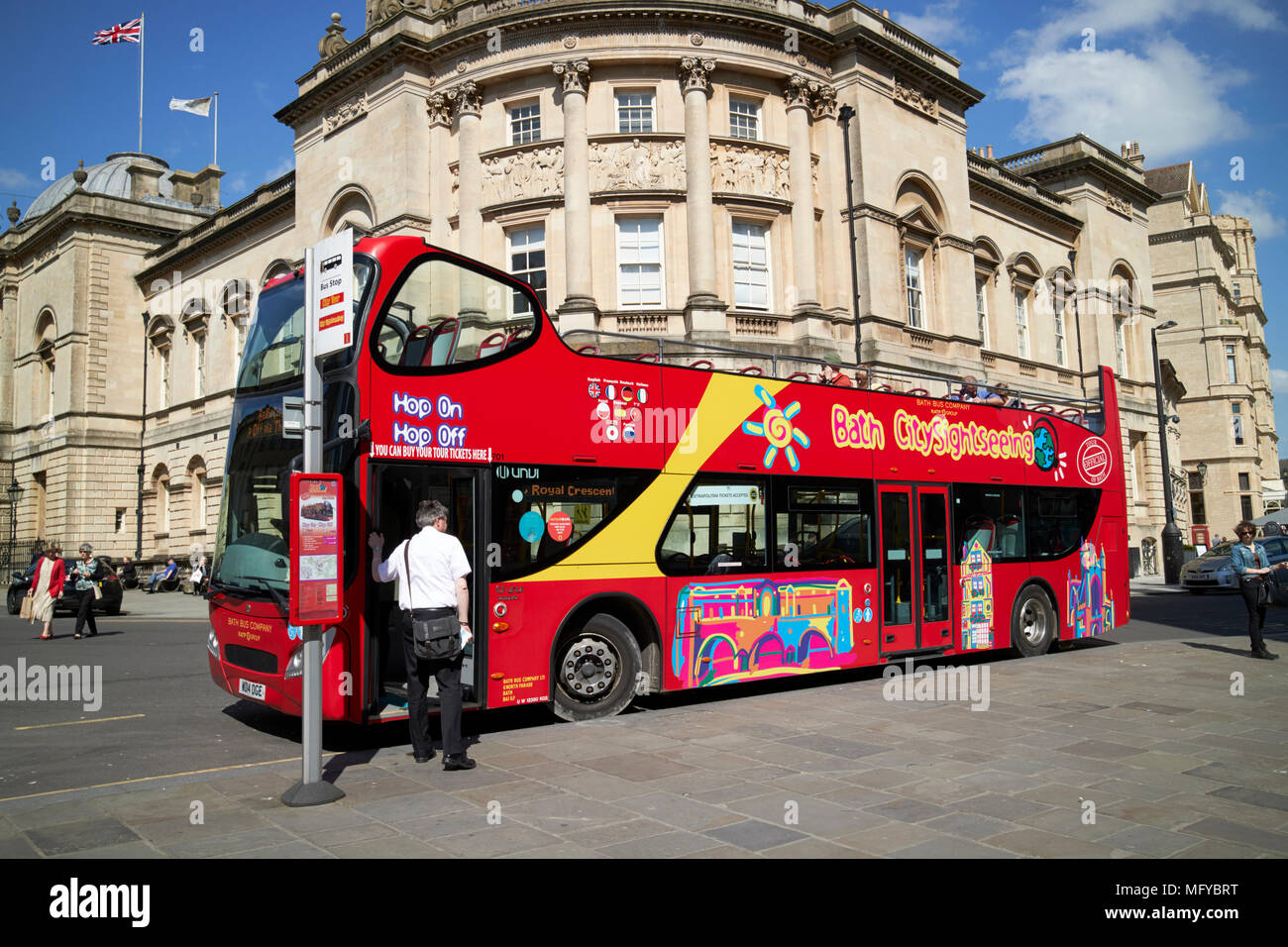 Citysightseeing bath bus hires stock photography and images Alamy