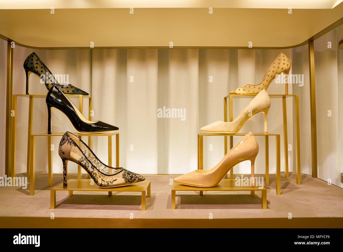 Jimmy choo shoes hi-res stock photography and images - Alamy