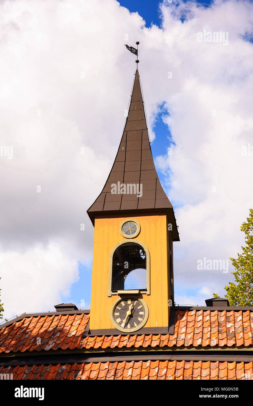 Architecture of Sigtuna, the oldest town in Sweden, having been founded