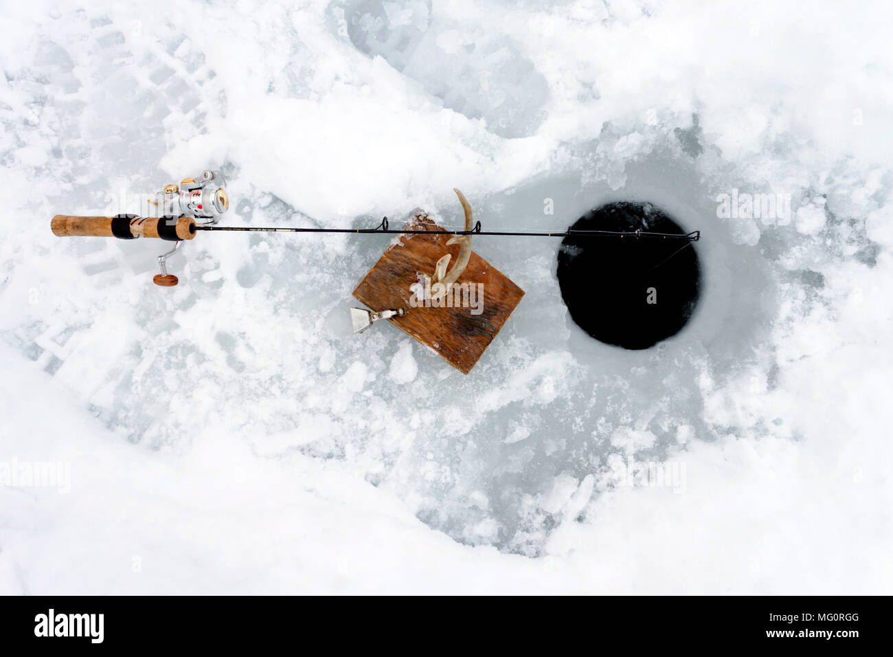Ice fishing rod hi-res stock photography and images - Alamy
