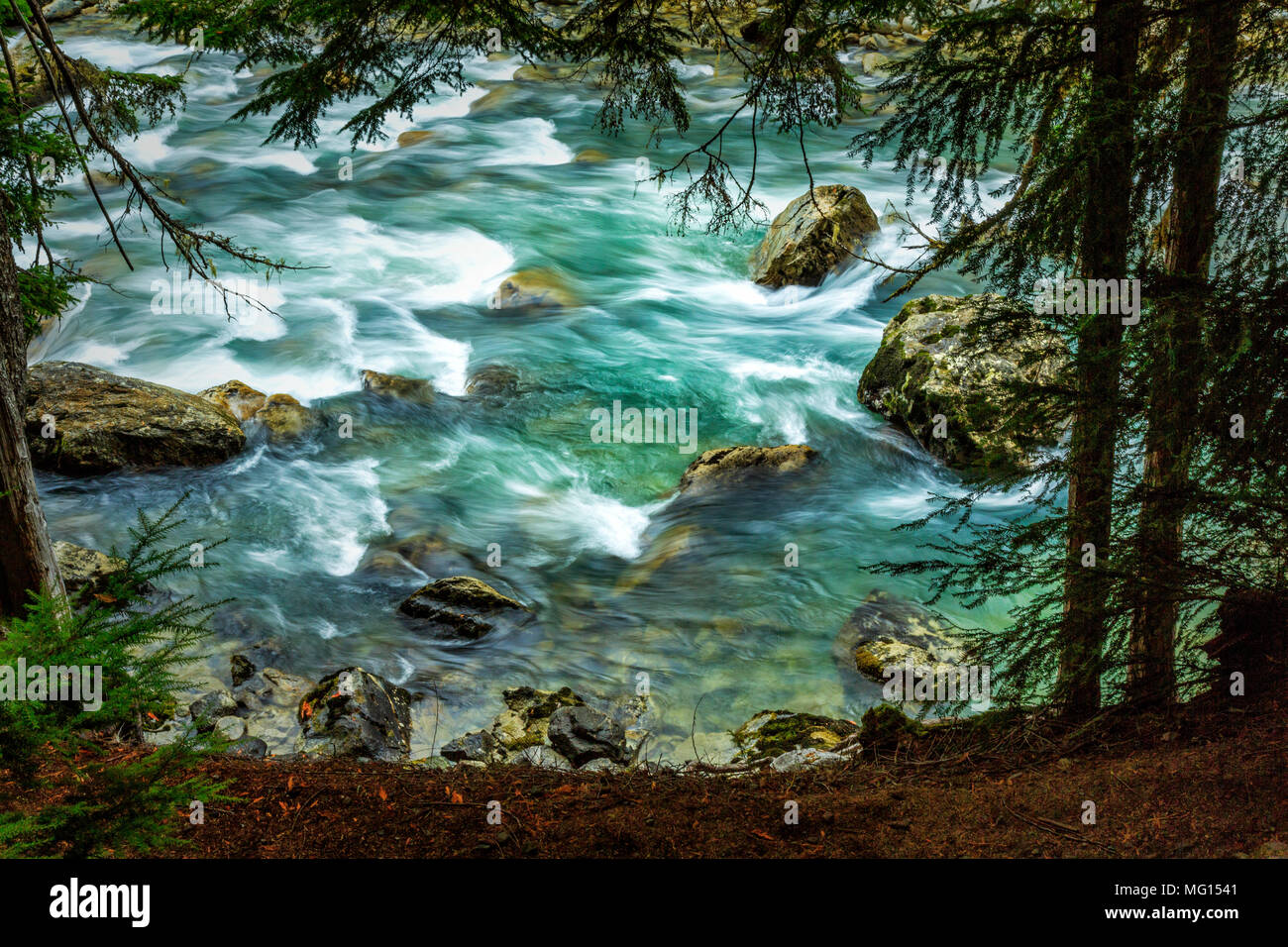 Nairn Falls Provincial Park Stock Photo