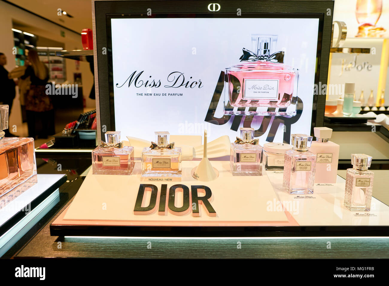 Dior perfume bottles hi-res stock photography and images - Alamy