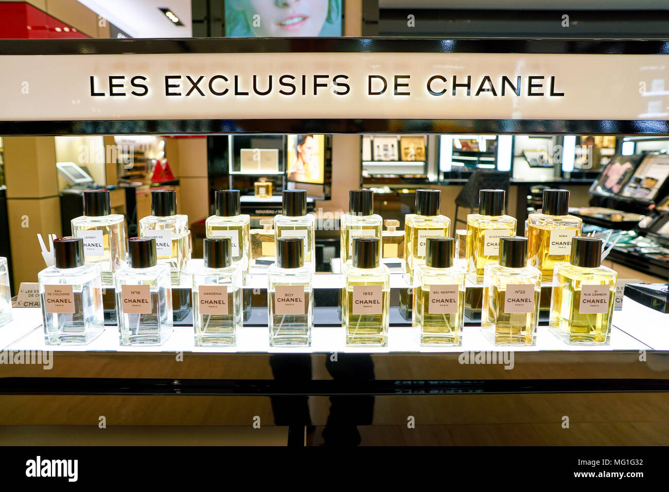 chanel fragrance shop