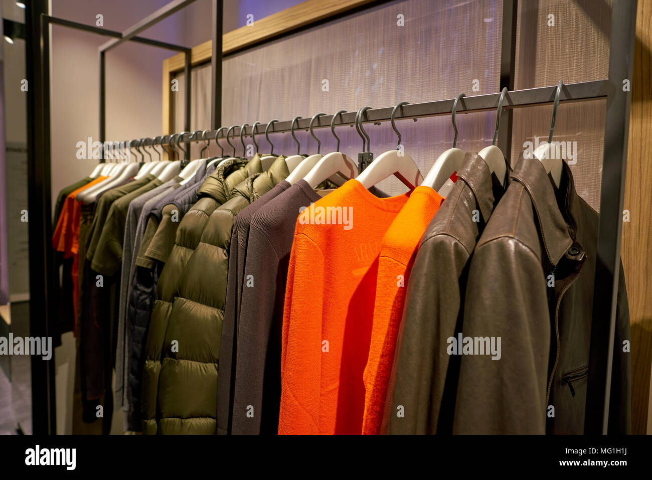 Armani outlet store hi-res stock photography and images - Page 2 - Alamy