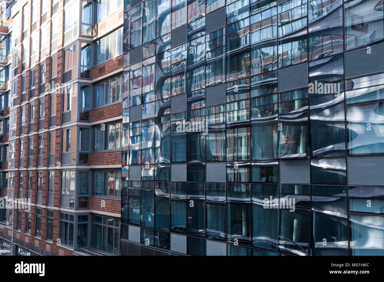 Facade windows brick building hi-res stock photography and images - Alamy
