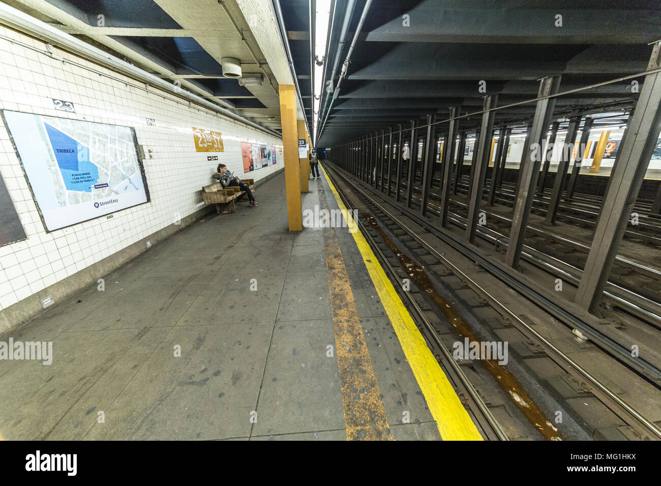 NYC Subway Stock Photo
