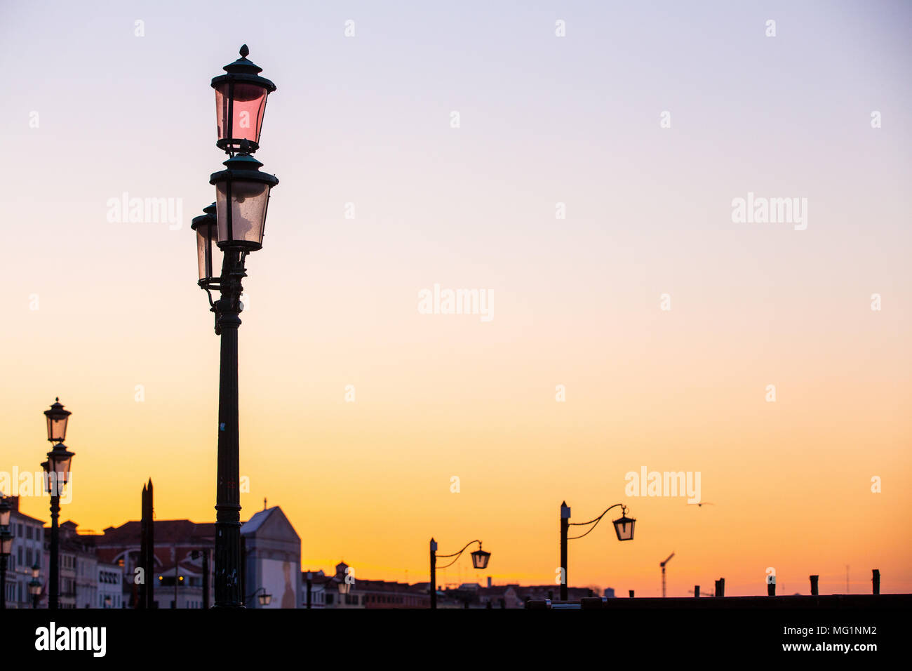 Lamp silhouette hi-res stock photography and images - Alamy