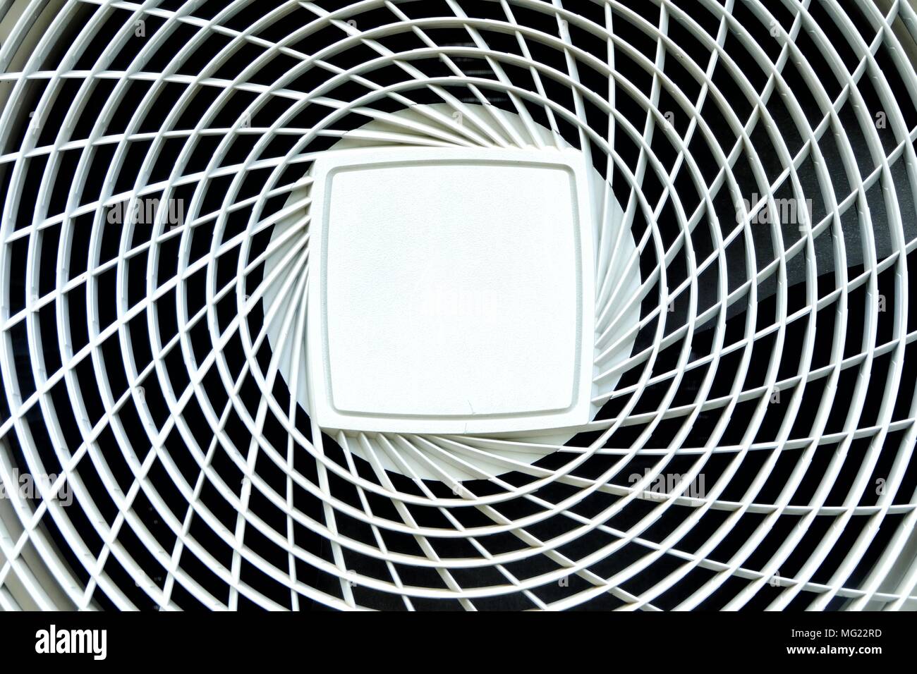 Air Conditioners Compressor Grid Cover. Stock Photo