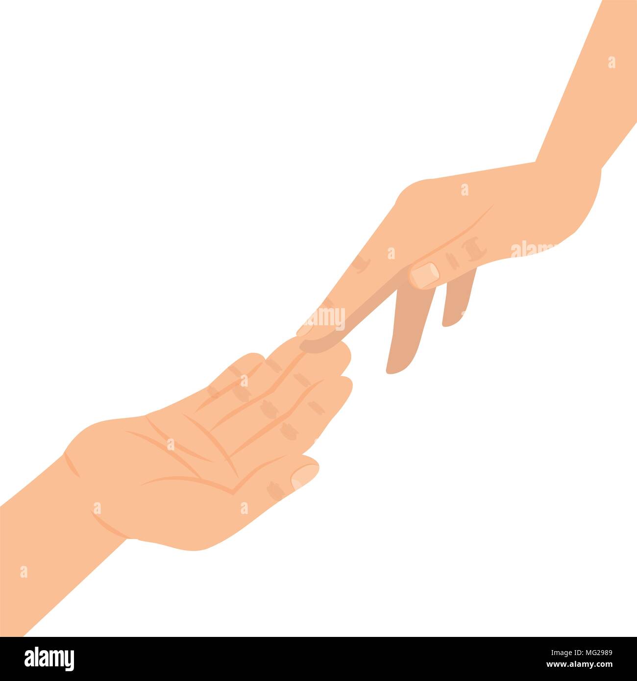 hands human touching icon vector illustration design Stock Vector Image ...