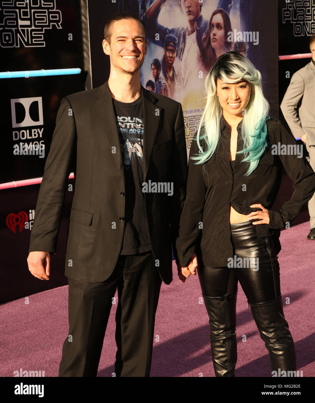 Celebrities attend 'Ready Player One' film premiere at Dolby Theatre