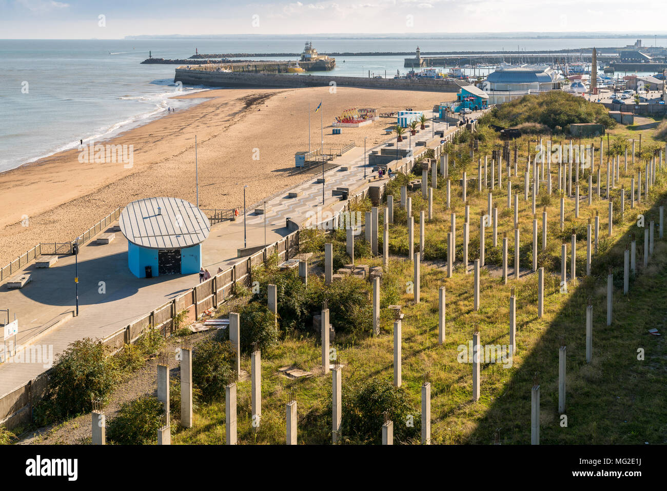 Ramsgate, Kent, England, UK September 19, 2017 View over the Royal
