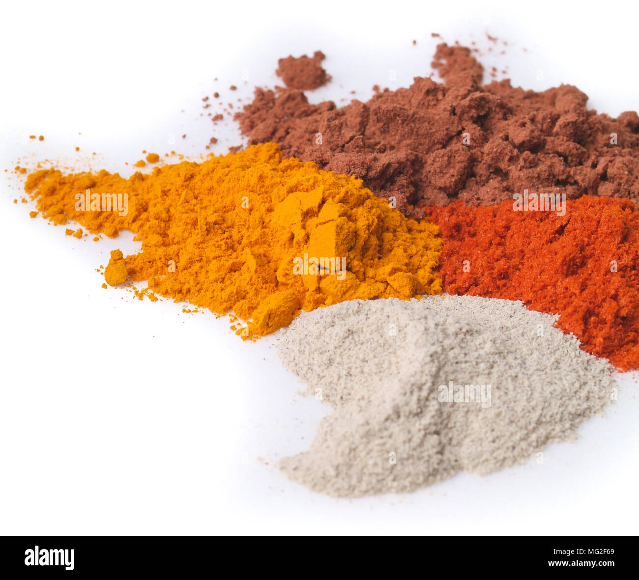 Red ocher powder hi-res stock photography and images - Alamy