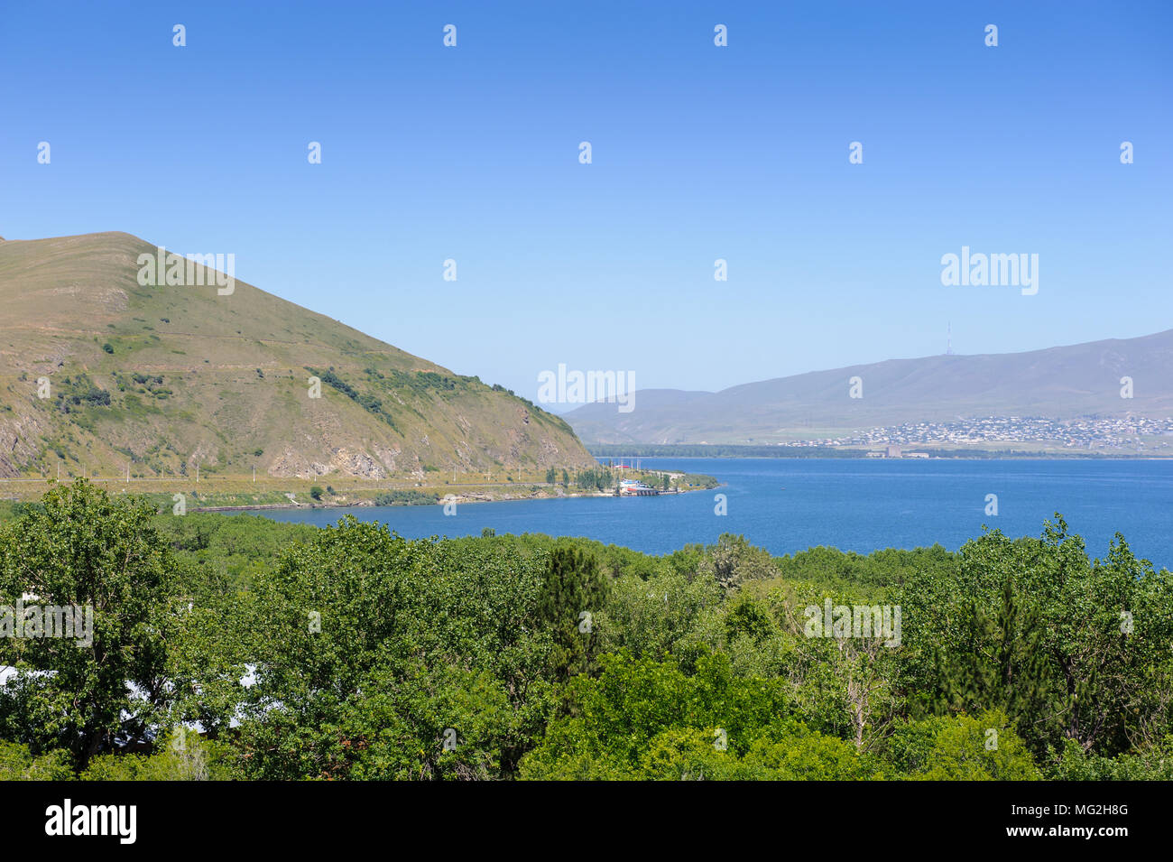 Lake Sevan, Armenia Stock Photo Alamy