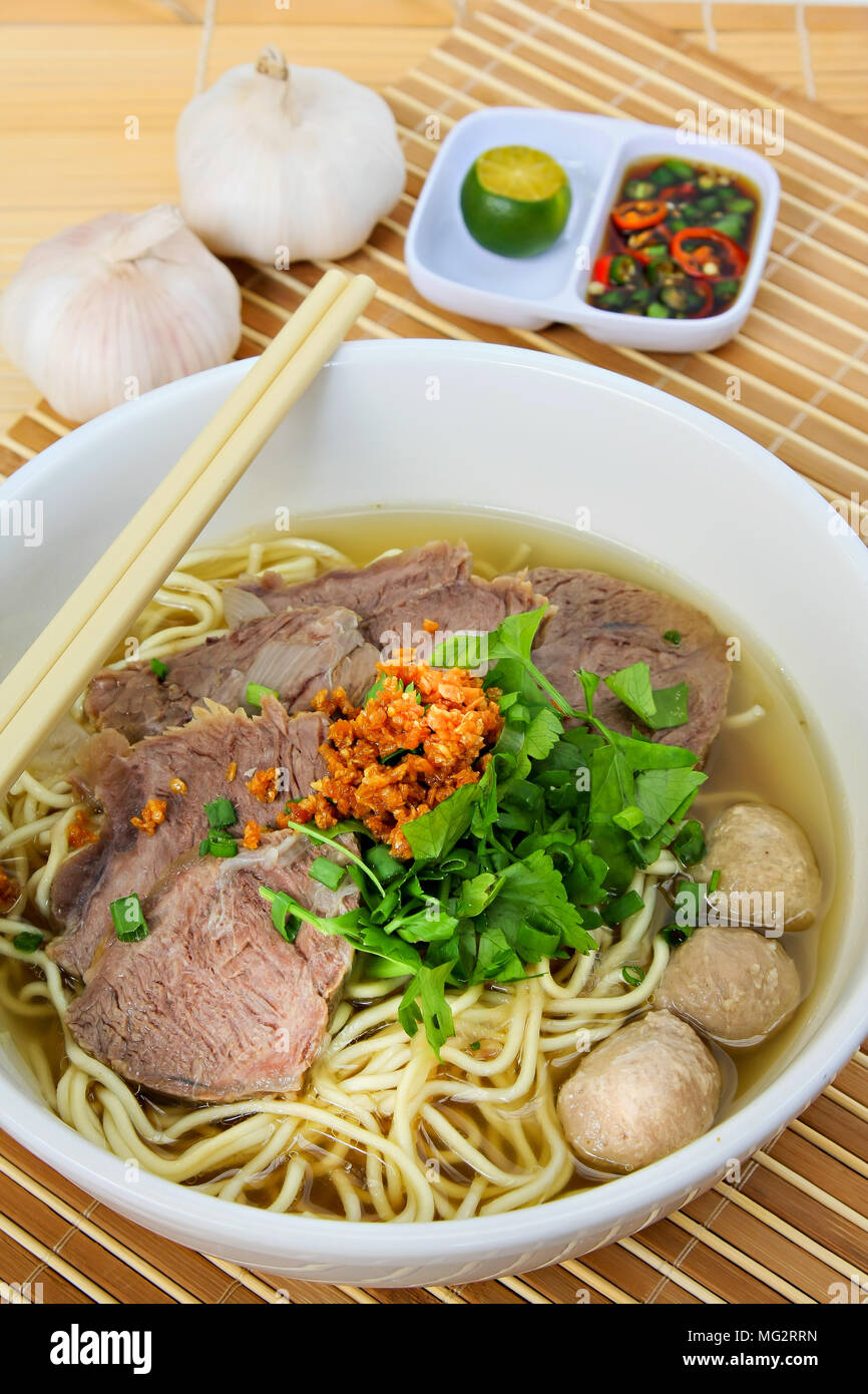 Beef Stew Noodle Soup. asia food Stock Photo Alamy