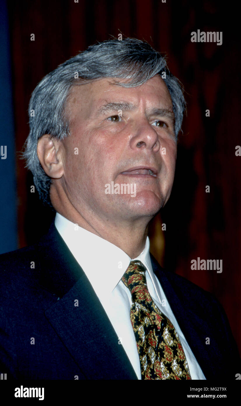 Washington, DC., USA, June 11, 1996 Tom Brokaw of NBC attends the ...