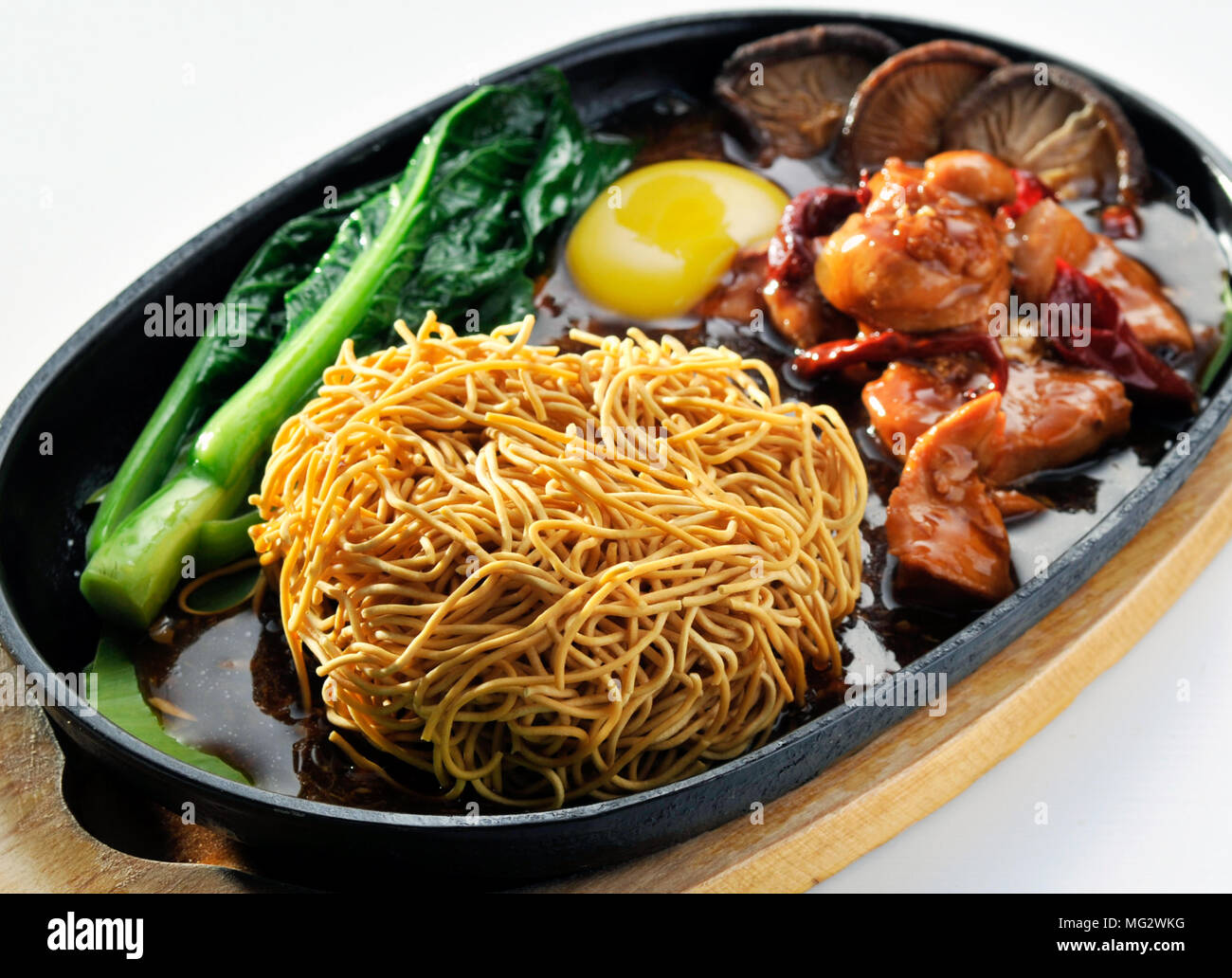 Chinese Food Sizzling Crispy Noodle Malaysian Food MG2WKG 