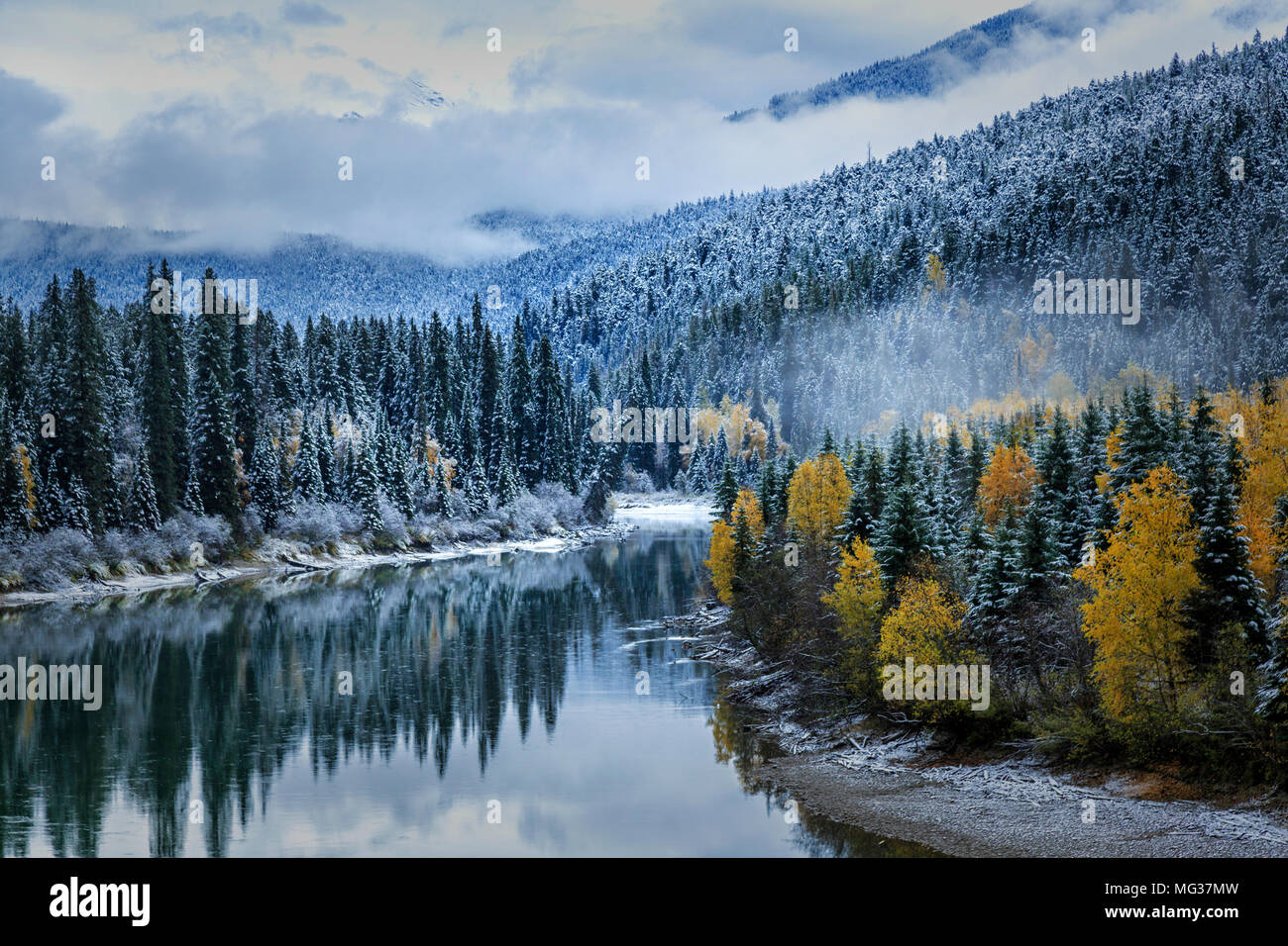North Thompson River, BC, Canada Stock Photo Alamy