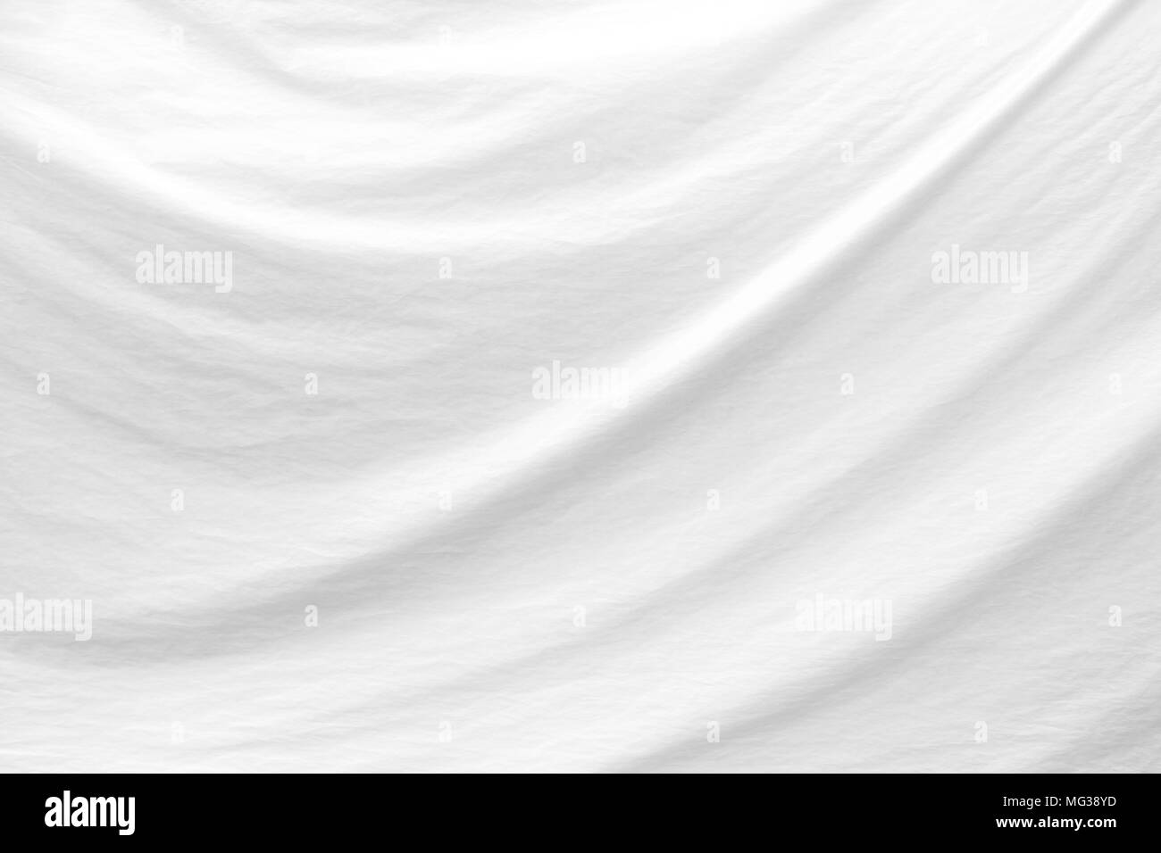 Crumpled White Canvas Background Stock Photo Alamy