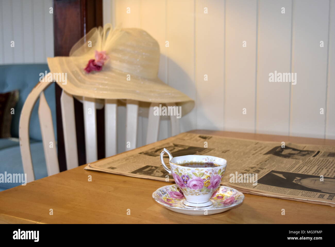 READING BY CANDLE LIGHT Stock Photo Alamy