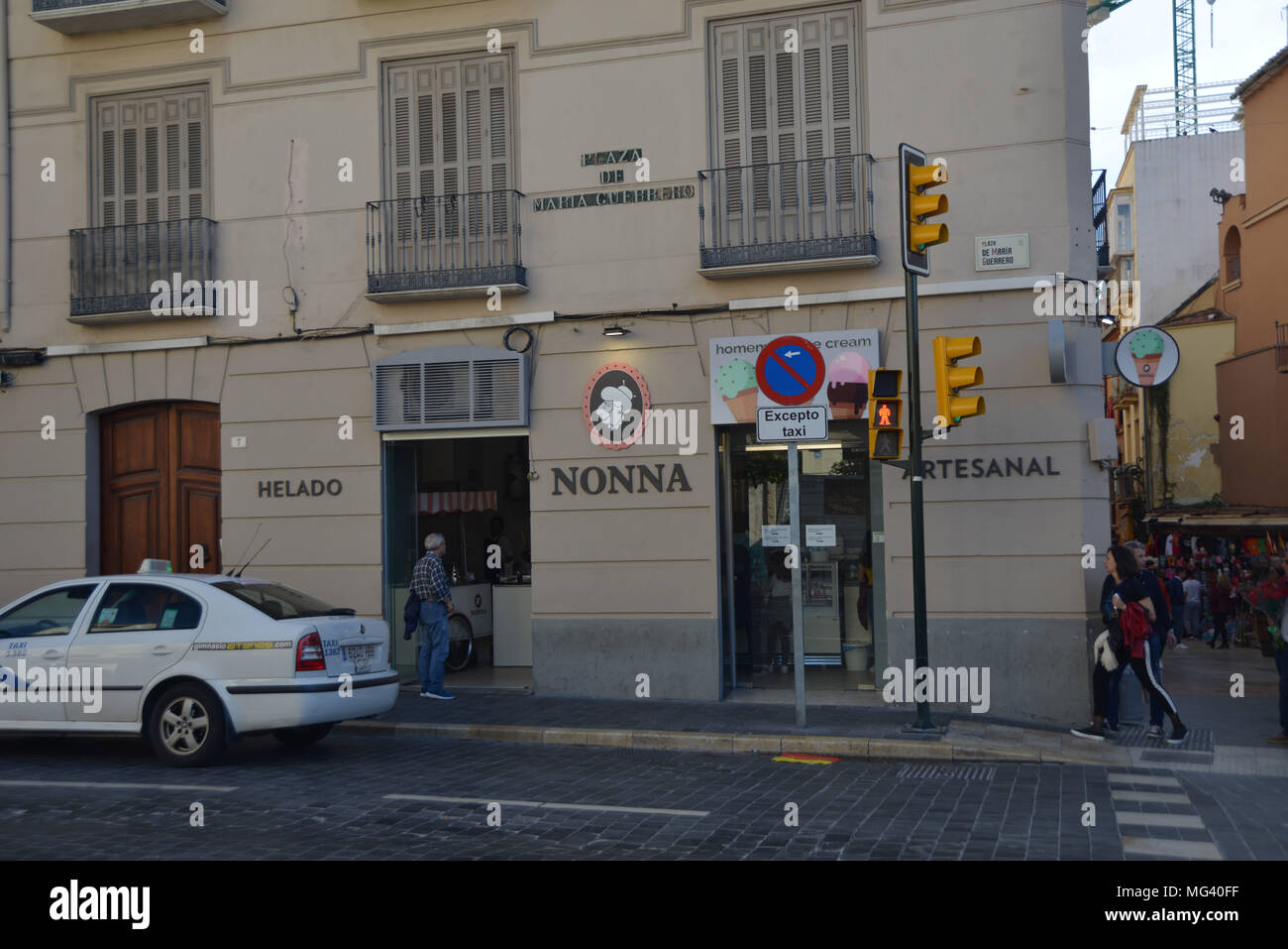 Malaga ice cream hires stock photography and images Alamy