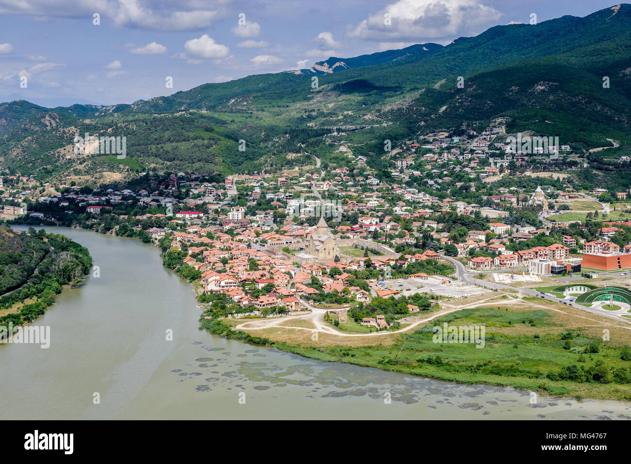 Mtskheta Bridge Georgia first capital mtskheta hi-res stock photography and images - Alamy
