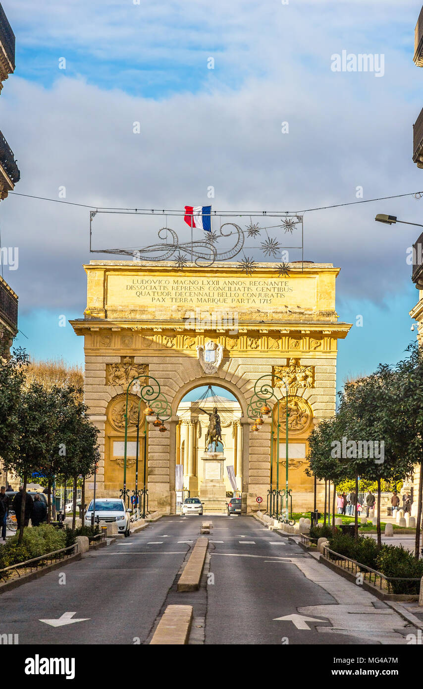 Louis xiv triumphal arch hi-res stock photography and images - Alamy