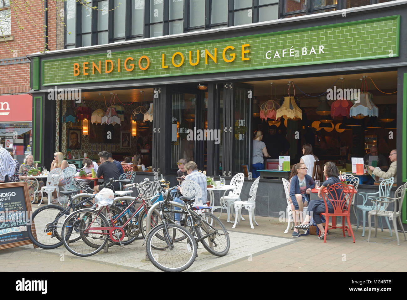 Bendigo Lounge, Beeston, Nottingham Stock Photo