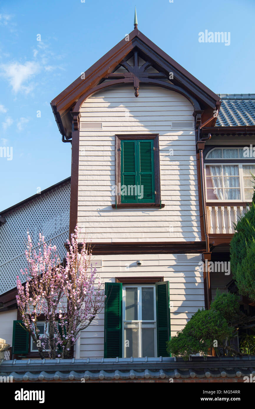 Western style house in Kitano area, Kobe, Kansai, Japan Stock Photo Alamy