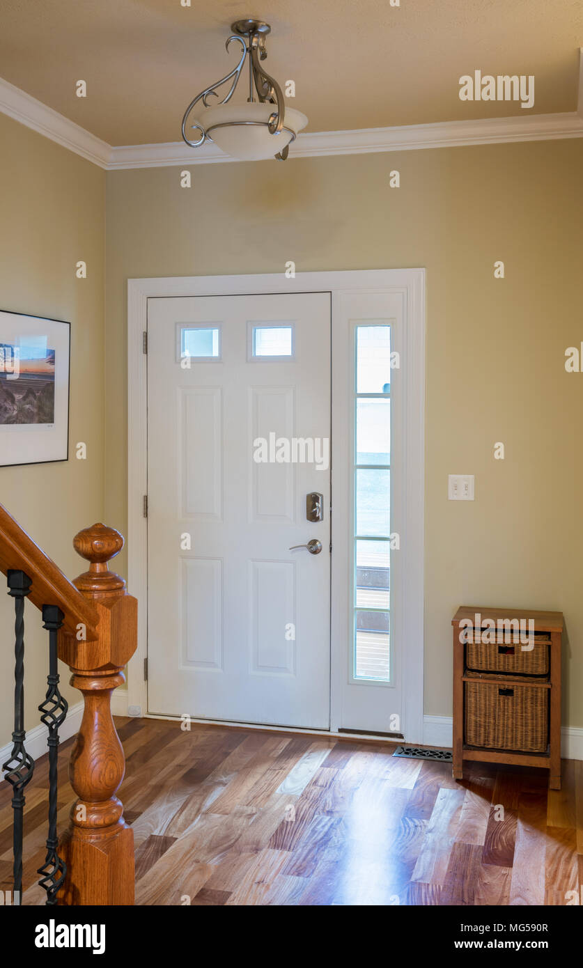 Entrance hall interior open door hires stock photography and images