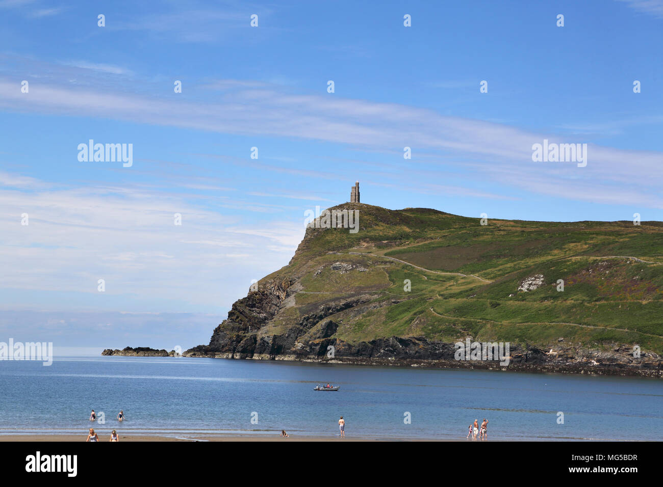 port erin on the west coast of the isle of man Stock Photo Alamy