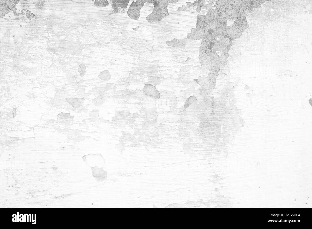White Grunge Peeling Painted Concrete Wall Texture Background Stock ...