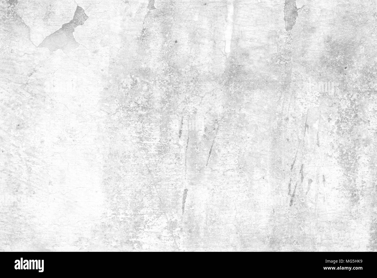 White Grunge Peeling Painted Concrete Wall Texture Background Stock ...