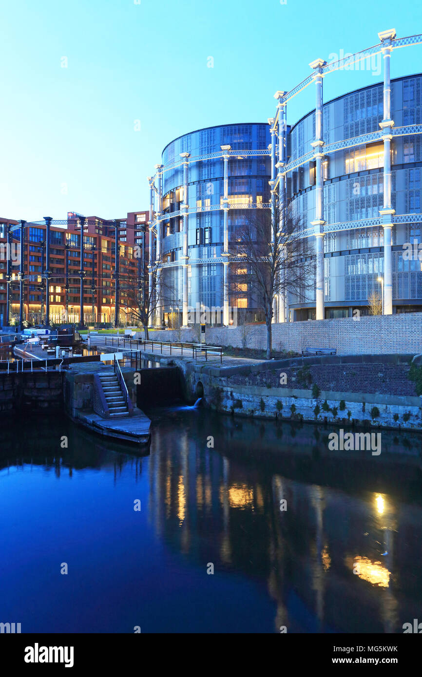 Canalside apartments built within refurbished GradeII listed castiron