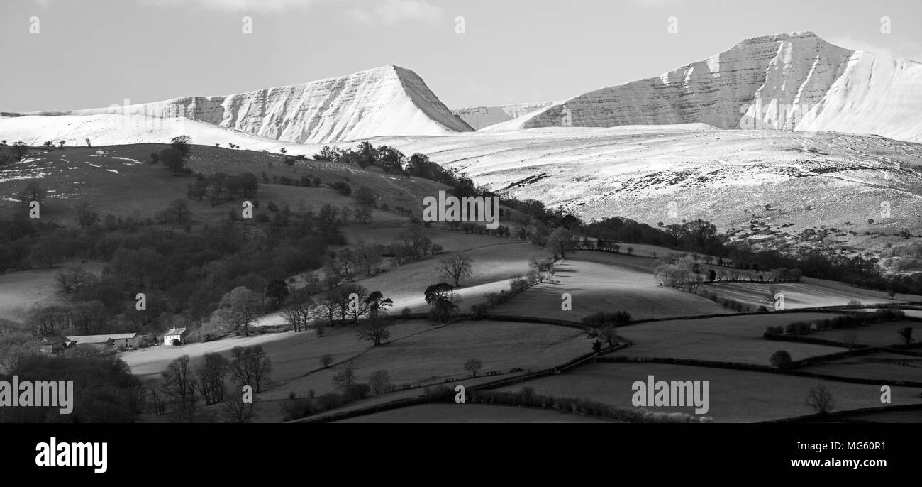 Pen-y-Fan, Brecon Beacons National Park Stock Photo