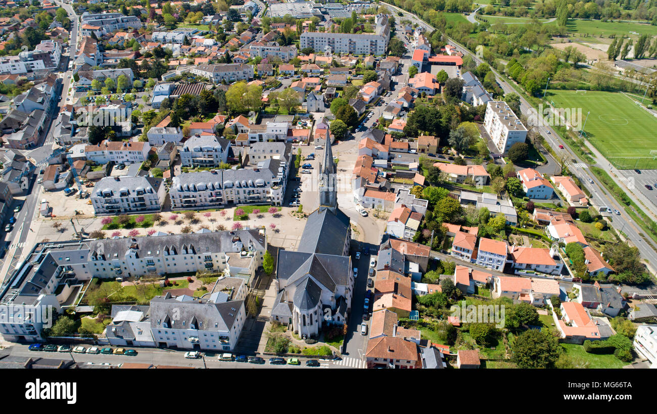 Aerial Photography Of Saint Sebastien Sur Loire City Center In Loire aerial-photography-of-saint-sebastien-sur-loire-city-center-in-loire