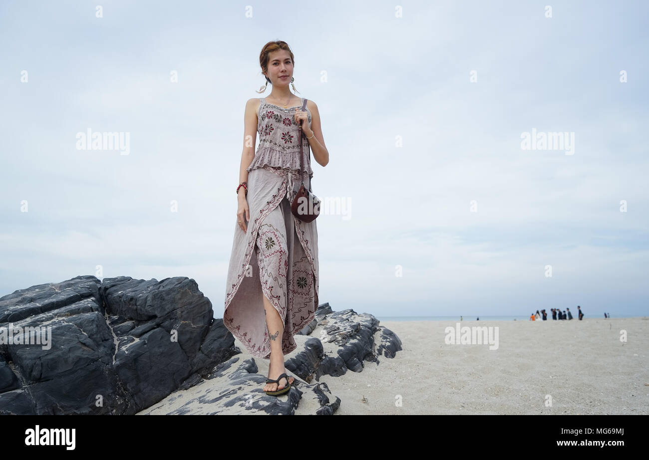 Women beauty fashion love Thailand Stock Photo