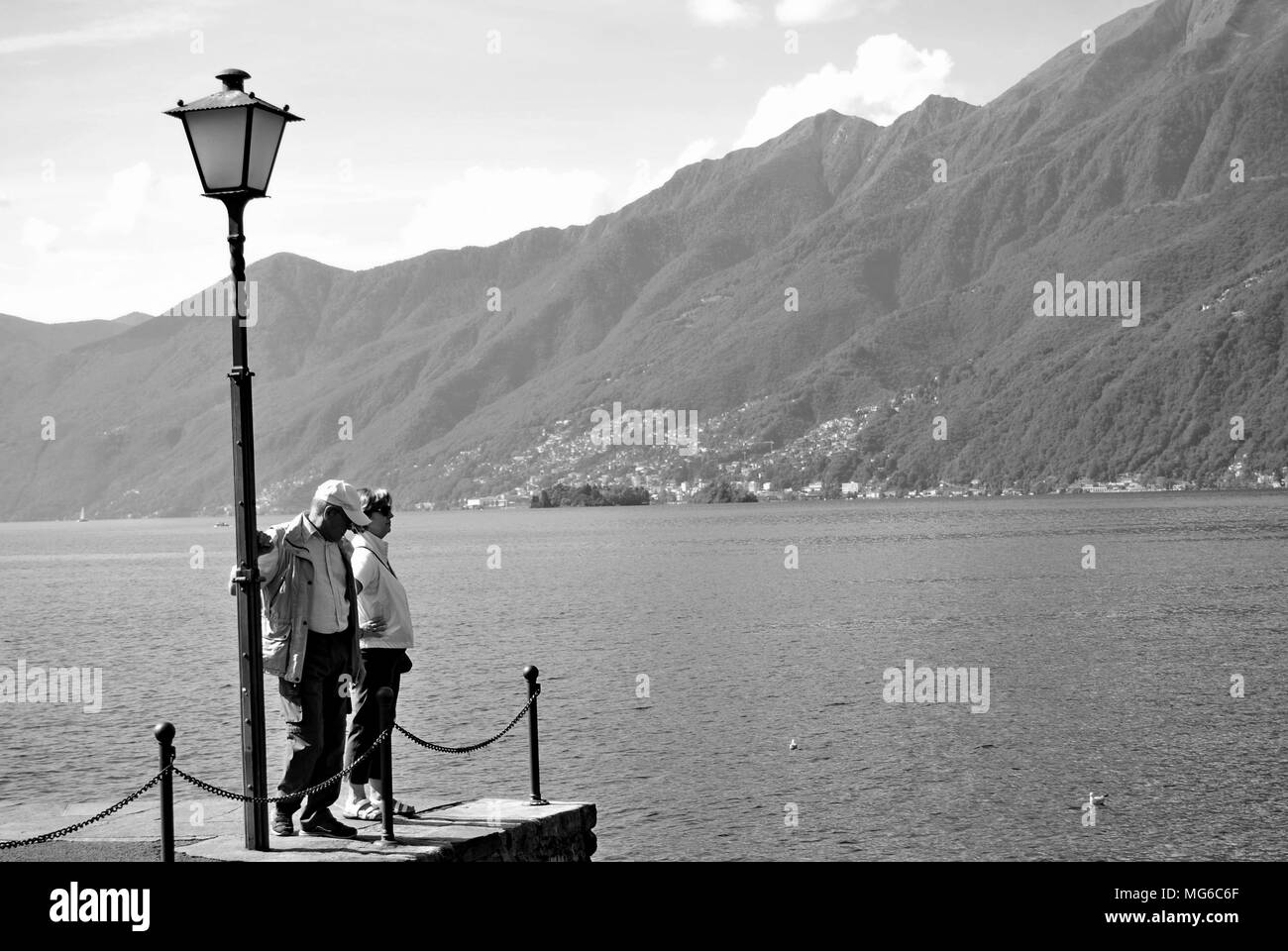 Ascona street Switzerland Stock Photo - Alamy